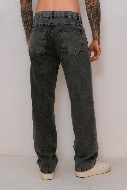 Calça Jeans Balloon Masculina - Calça de Perna Larga