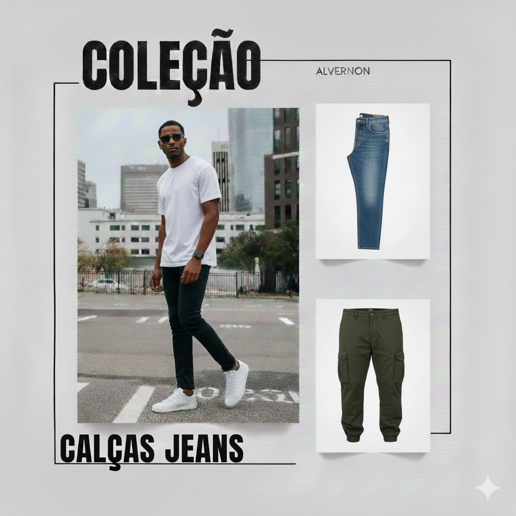 Calças Jeans