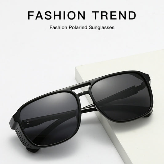 Óculos de Sol Modernos com Ponte Dupla e Painéis Laterais Abertos, Perfeitos para Esportes ao Ar Livre