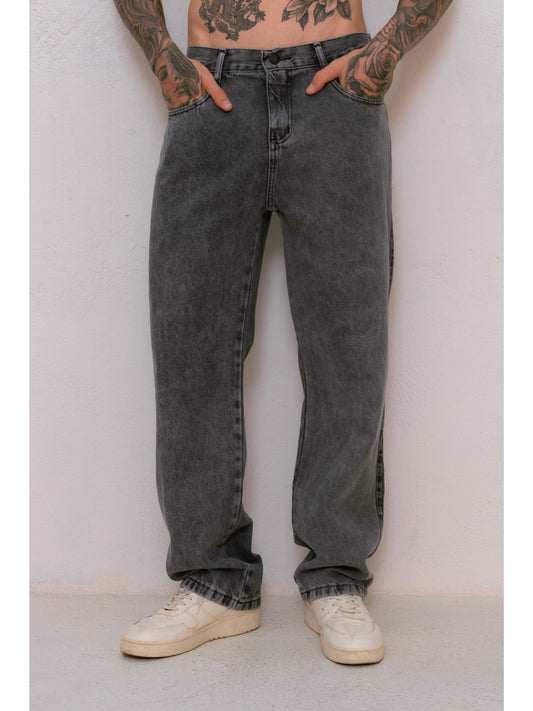 Calça Jeans Balloon Masculina - Calça de Perna Larga